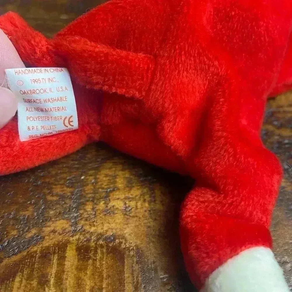 Ty Original Beanie Baby SNORT THE BULL 1995 Retired NO Ear Tag - Picture 7 of 8